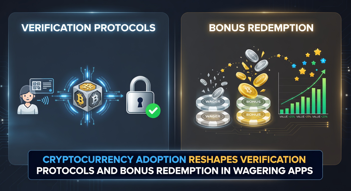 Mobile screen displaying instant bonus credit after cryptocurrency deposit in a wagering application interface