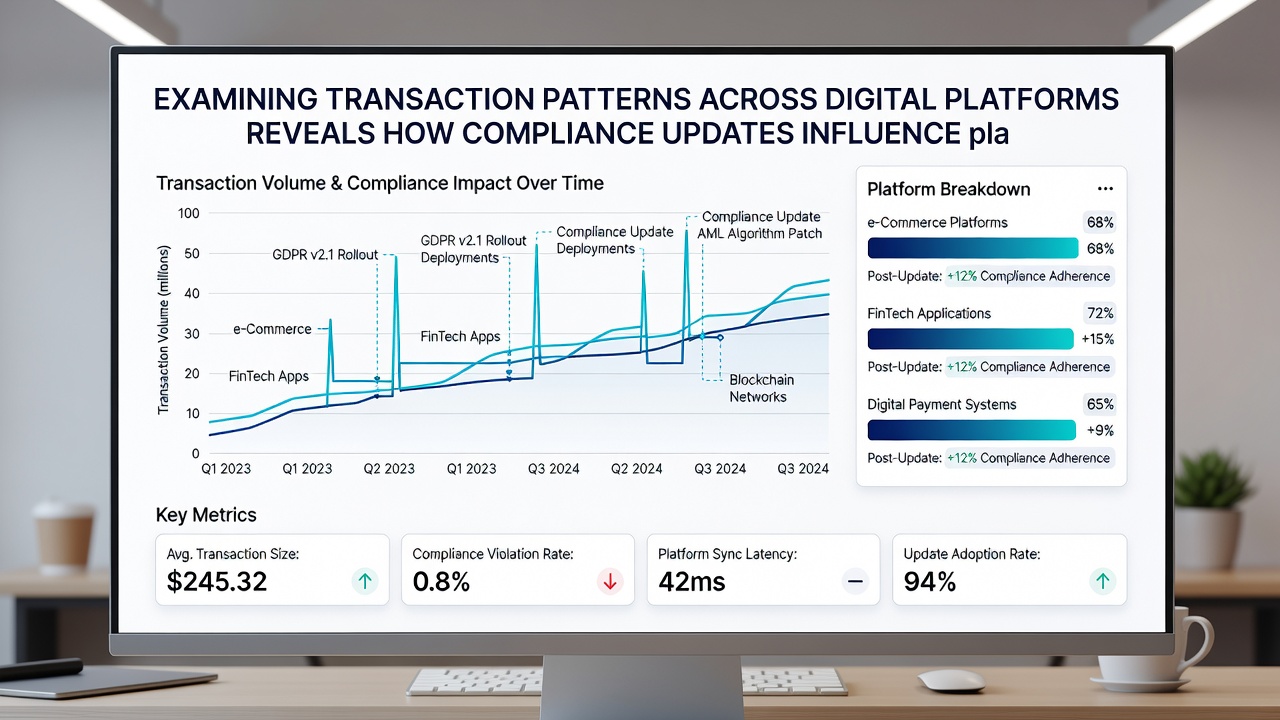 Analytics dashboard displaying player engagement metrics post-compliance updates