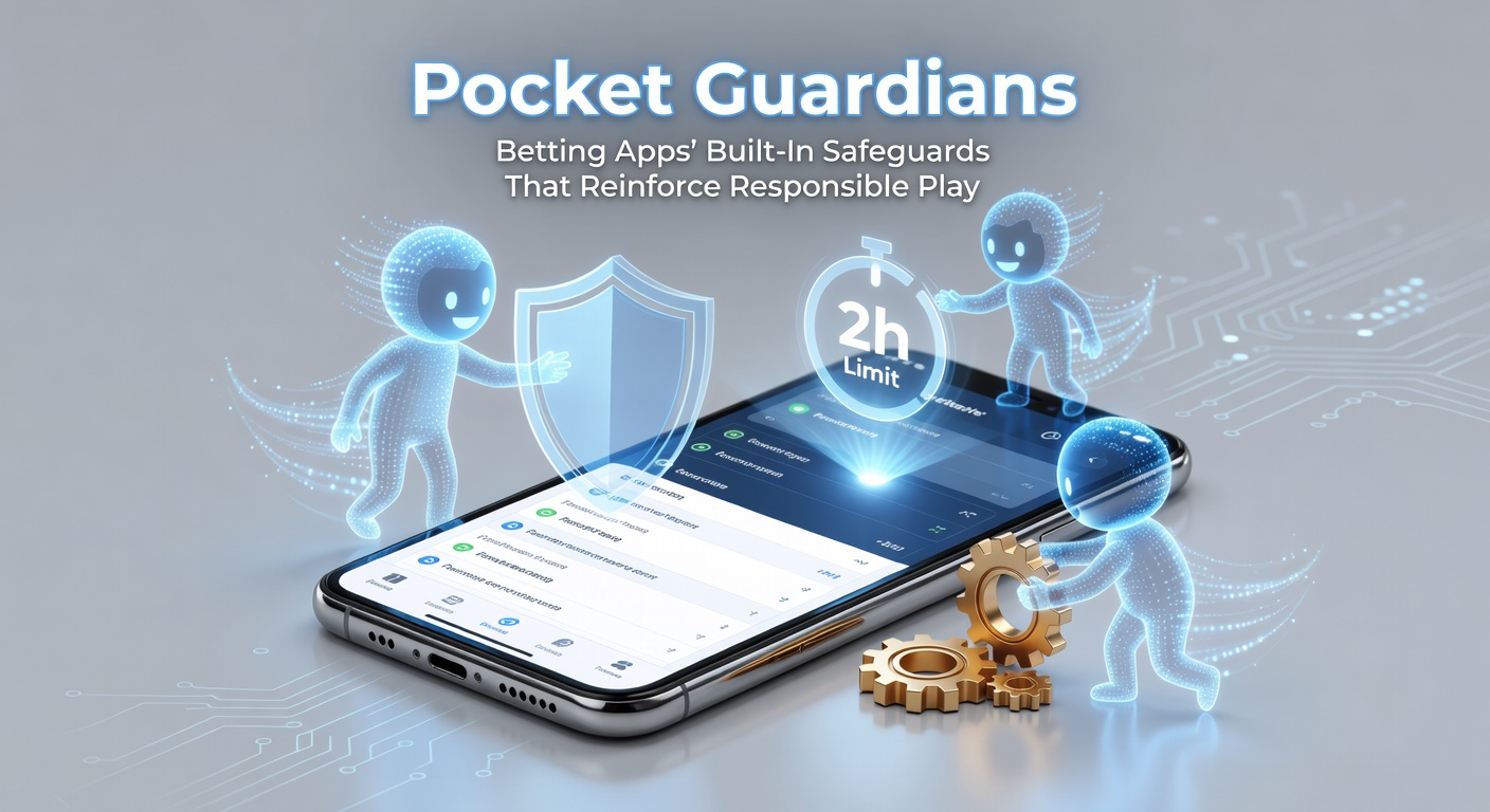 Smartphone screen displaying a betting app's responsible gambling settings menu, highlighting deposit limits and session timers