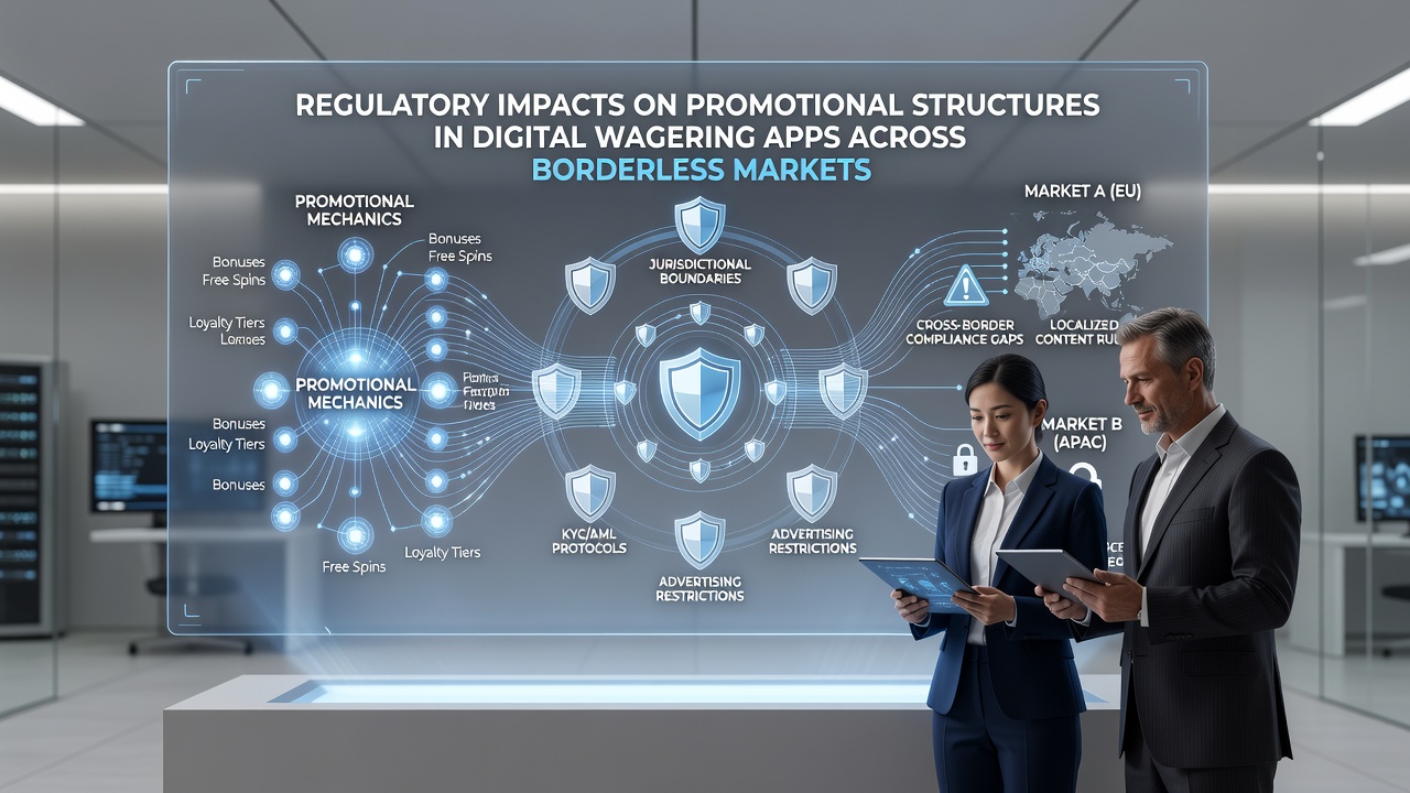Regulatory documents and digital interfaces highlighting promotional adjustments in wagering applications